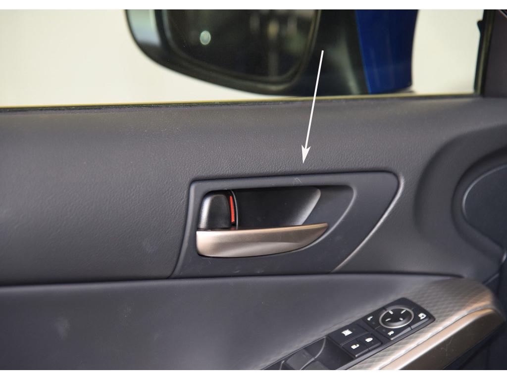 Lexus IS Real Carbon Fiber Interior Door Handle Trim