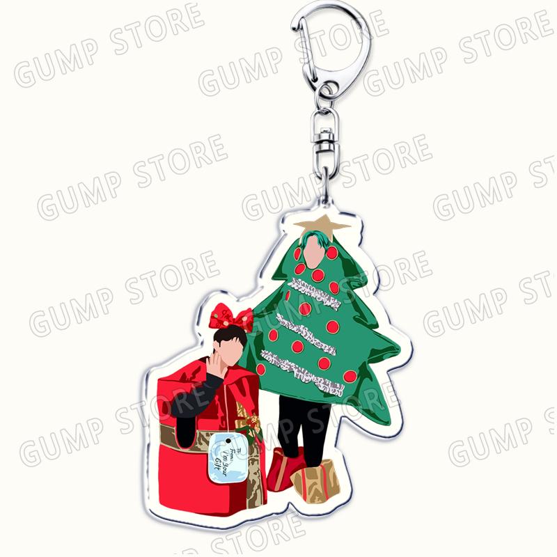 Kpop Band P1h Keychains for Women Accessories Jiung Jongseob Theo Soul Intak Yoon Keeho Keyring Fans Friends Gifts