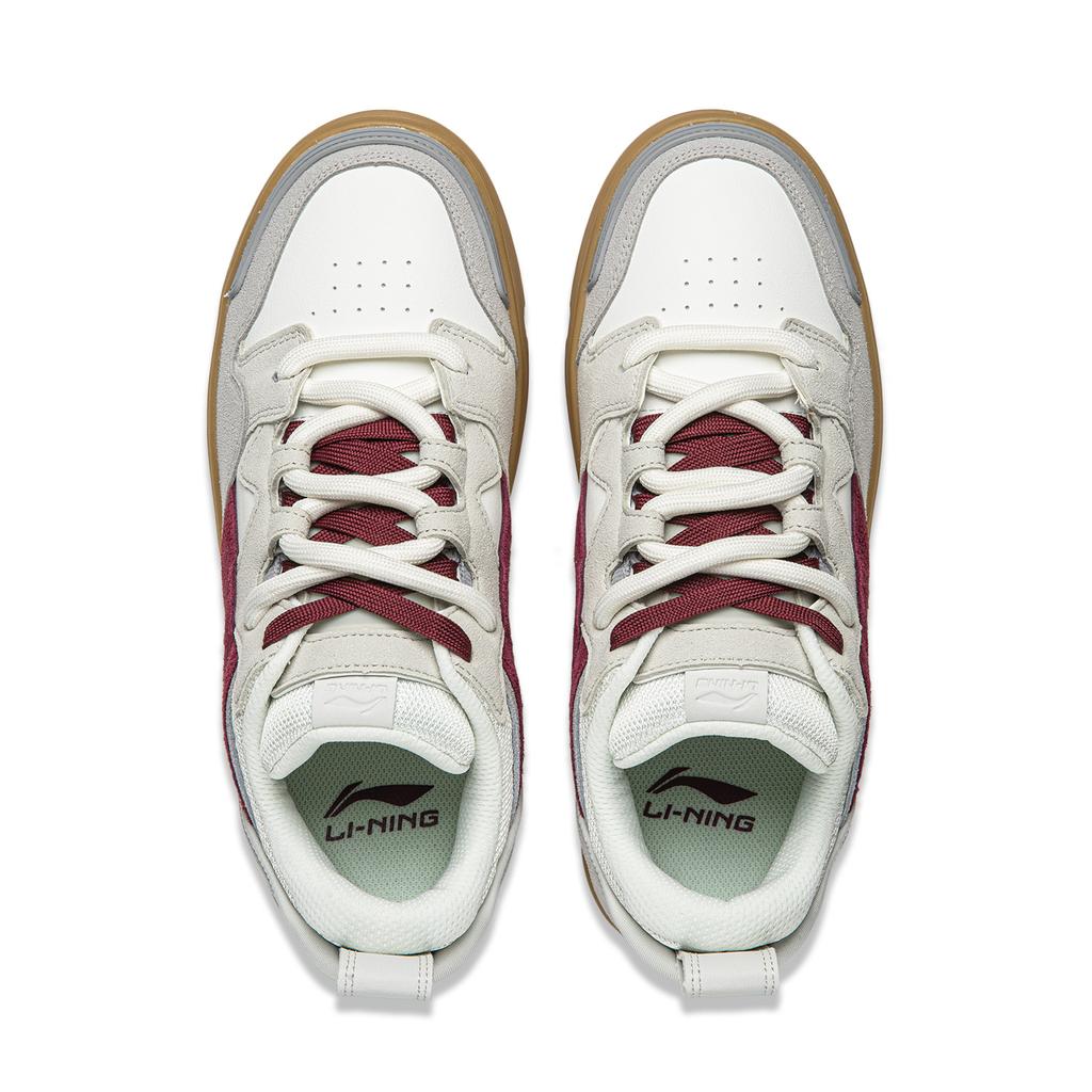 Li Ning Lightweight Abrasion Resistant Low top Casual Shoes Unisex AEPV075-1
