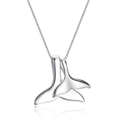 Ex-3 Dolphin Necklace for Women, Japanese and Korean Simple Trendy Pendant Collarbone Chain Necklace
