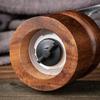 Cross-head Acacia Wood Pepper Grinder Manual Spice Bottle  Restaurant