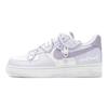 Nike Air Force 1 Low top Skateboard Shoes Women's White Purple DH2920-111(TeamS-S-BOX)