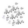 100pcs 9mm 0.35  Wheel Tyre Stud Screws Snow Tire Spikes for Car Auto SUV ATV