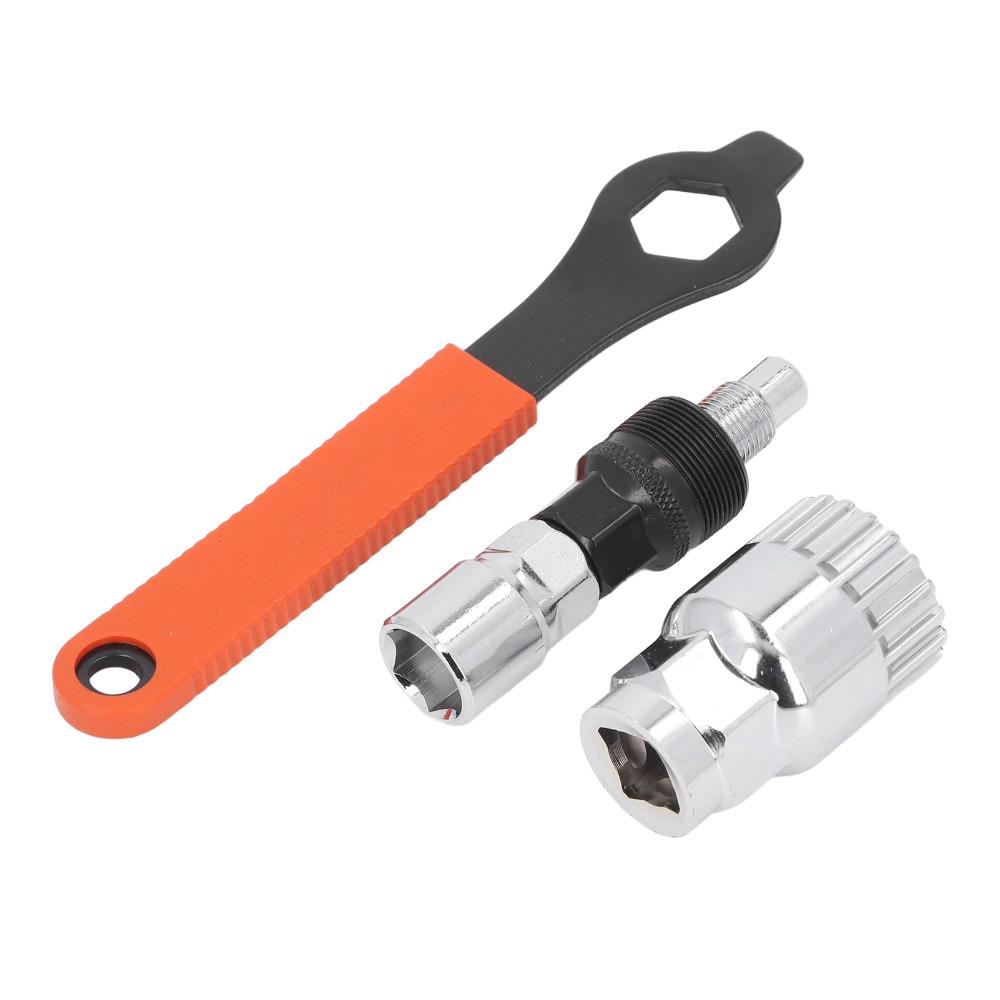 with 18mm Spanner Wrench Cycling Crank Extractor Bicycle Repair Tool Kit  For Bicycle Maintenance