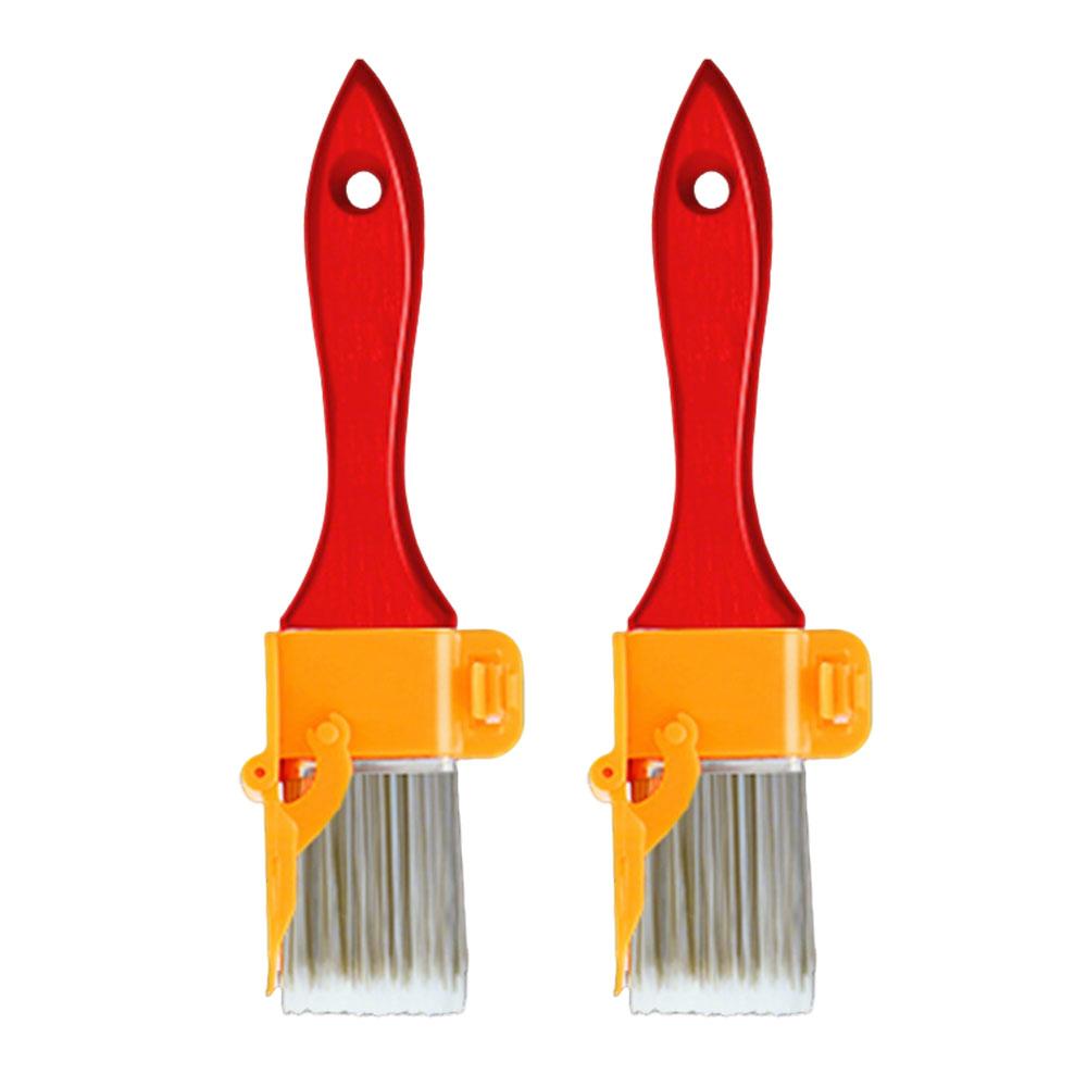 Professional Corner Paint Brush for Walls & Ceilings - Handheld Edger Tool with Clean Cut for Latex Paint, Ideal for Indoor/Outr