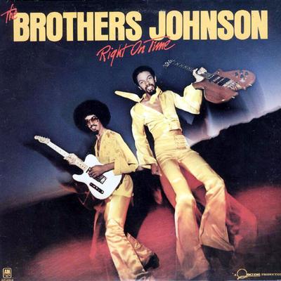 LP-skiva BROTHERS JOHNSON Right On Time SP4644 AM Records 1977 Kanada SoulFunk Begagnad