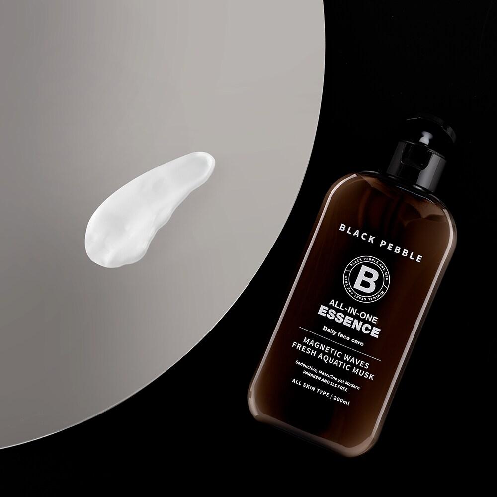 BLACK PEBBLE All-in-one Essence 200ml Daily Face Care