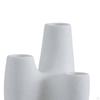 Minimalism White Color Ceramic Vase Table Centerpiece Art Flower for Dining Room Wedding Decor