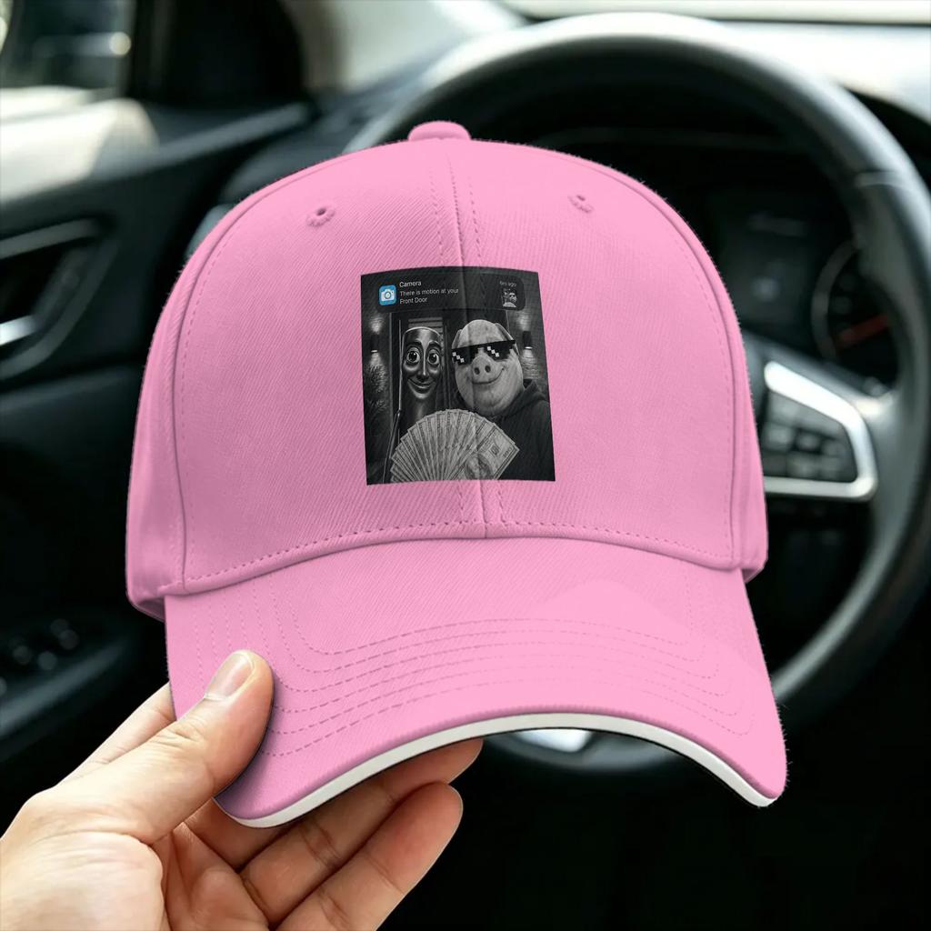 Tung Tung Tung Sahur John Pork Meme Brainrot Baseball Cap Fashion Unisex Women Hip Hop Hats Sports Baseball Caps Gift Idea