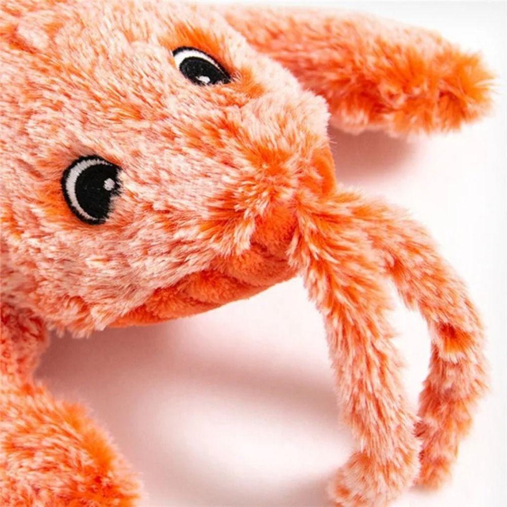 Simulation Jumping Shrimp Lobster Cats Toy Dancing Moving Dogs Interactive Toys  Pet Teasing