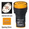 AD16-22DS LED Indicator: Flame Retardant, Dustproof Button Light