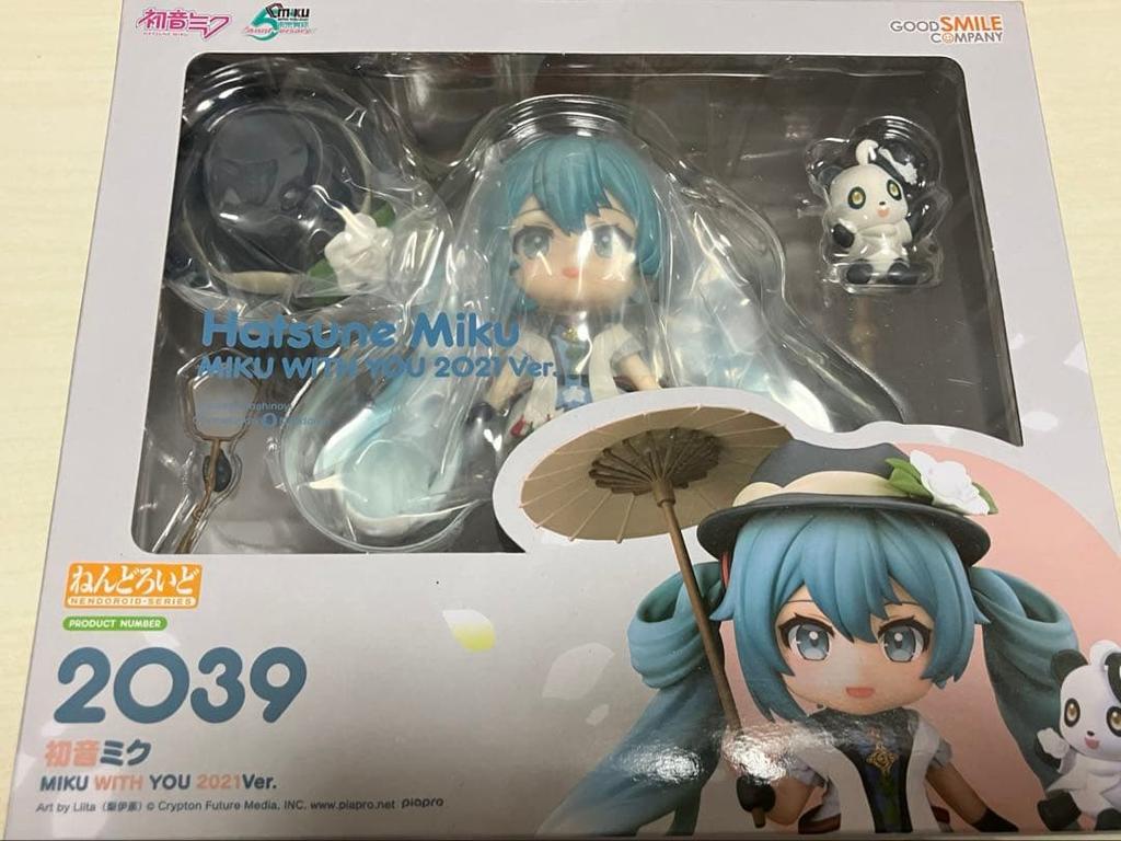 [USED] Nendoroid Hatsune Miku MIKU with You 2021 Ver.