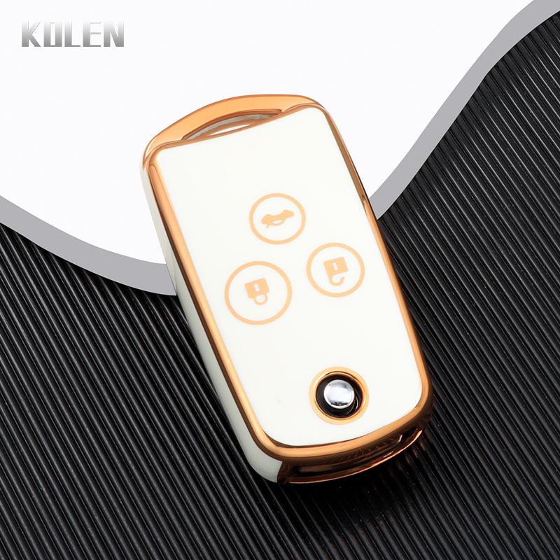 

New Tpu Car Flip Key Case Cover Shell For Honda Civic Fit Accord Crv Hrv Jazz Odyssey For Acura Tl Tsx Zdx Rsx Crz 2 3 Buttons