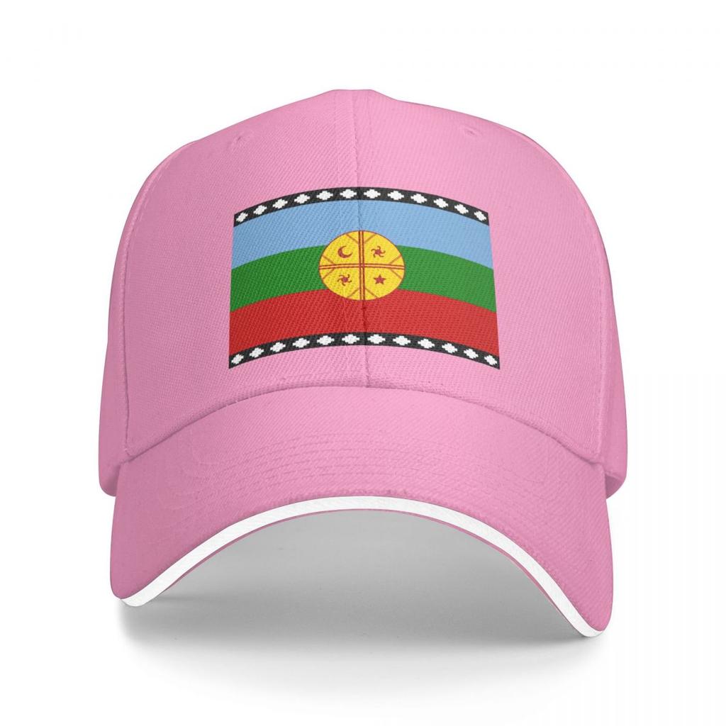 Flag of the Mapuches Cap Baseball Cap Bobble Hat Baseball Cap Unisex Women's