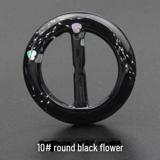 Resin Adjustable Japanese T-Shirt Knot Waist Buckle with Three-Speed Button & Scarf Clip