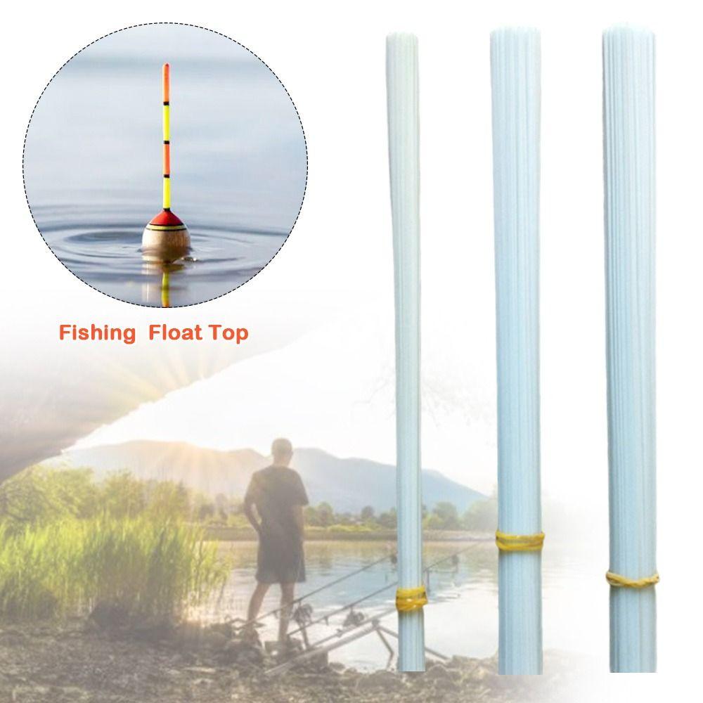 10pcs Drift Tail Floats Buoy Tail Glass Fiber Eye catching Fishing Float Top  Night Fishing
