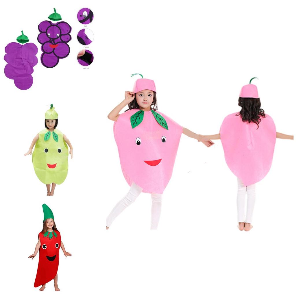 Kids Performance Outfit Fruits Vegetables