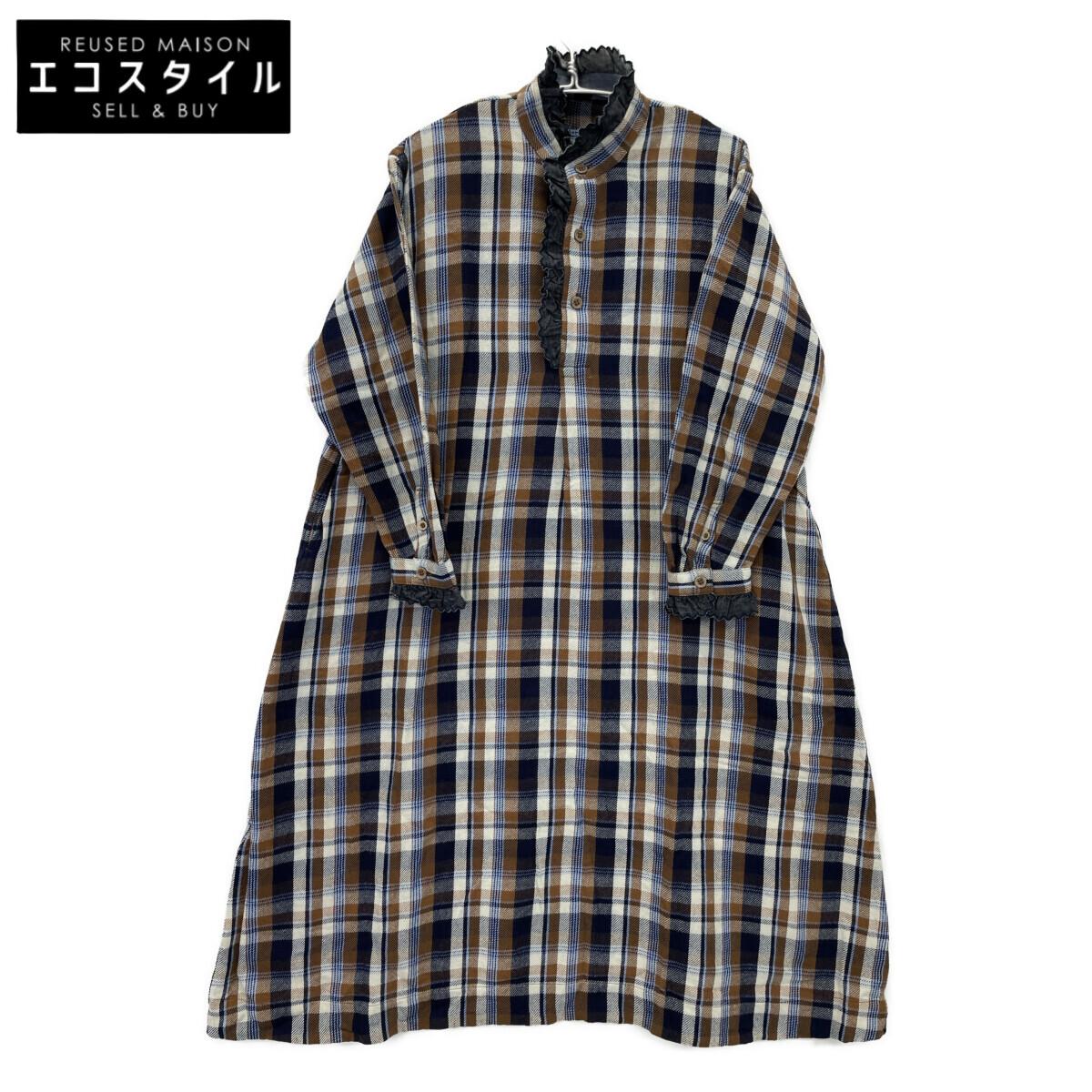

45R 71150104 Multicolor Indigo Flannel Good Dress dress Not written multicolorUsed