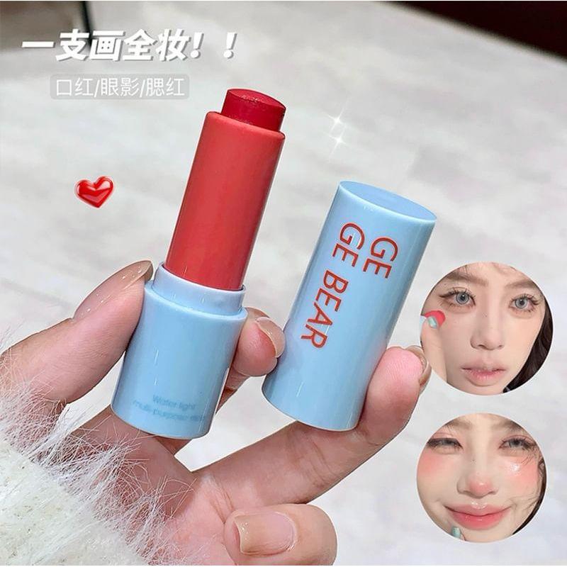 Gege Bear - Multi Purpose Watery Blusher Lipstick - 1-3