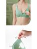 Seamless Plus Size Front Closure Wirefree Nursing Bra - Adjustable, Padded, Thin Style for Women