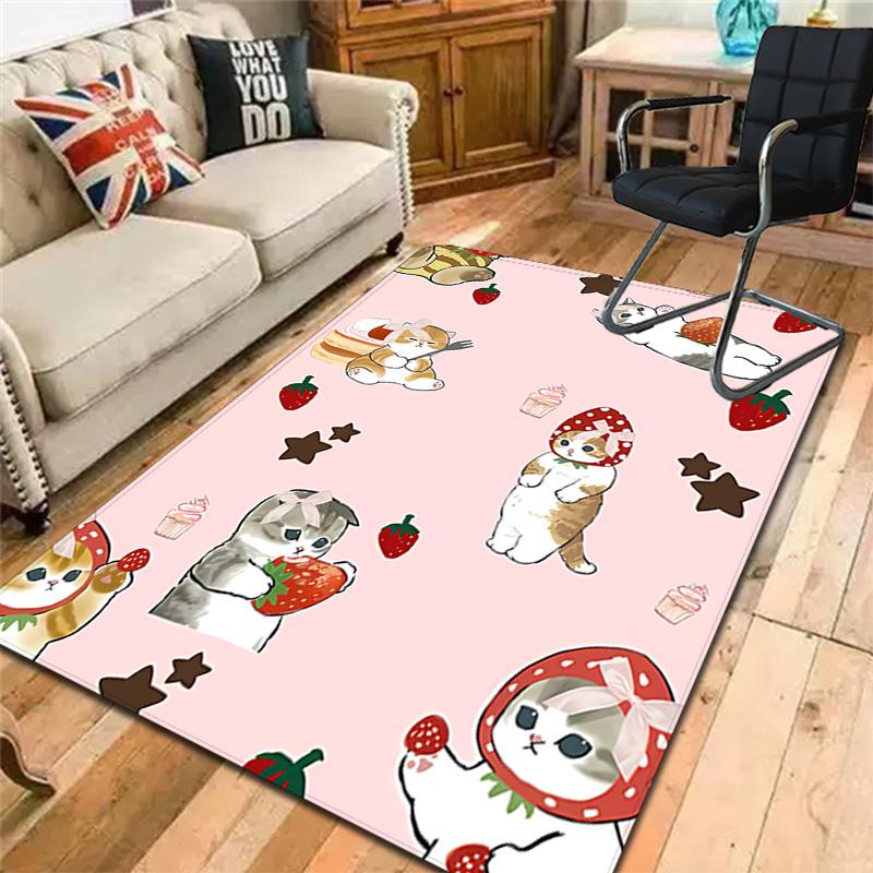 mofusand Rug Floor Mat for Living Room or Bedroom Soft and Comfortable Carpet a Gift for Birthday and Holiday.DFDT261018118