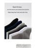 Mens & Womens Warm Odor-Resistant Graphene Mid-Calf Socks: Sweat-Absorbent, Breathable, Solid Color for Autumn & Winter