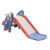Toddler Slide Plastic Multifunctional Safe Easy to Storage Kids Folding Slide for Indoor Outdoor Blue