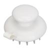 Hair Scalp Massager Long Silicone Bristles Anti Slip Palm Handle Shampoo Brush for Home Salon