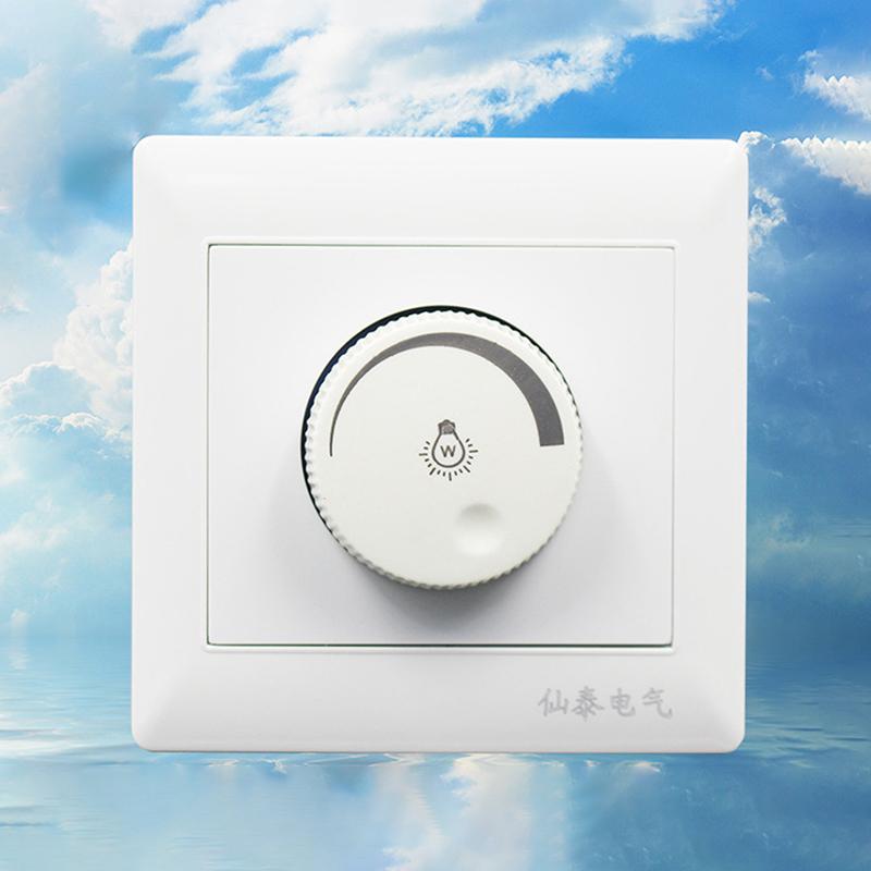 250V Adjustable Brightness Controller 86 Type Professional Light Dimmer On-Off For Filament Lamp Switch Lamp Accessories