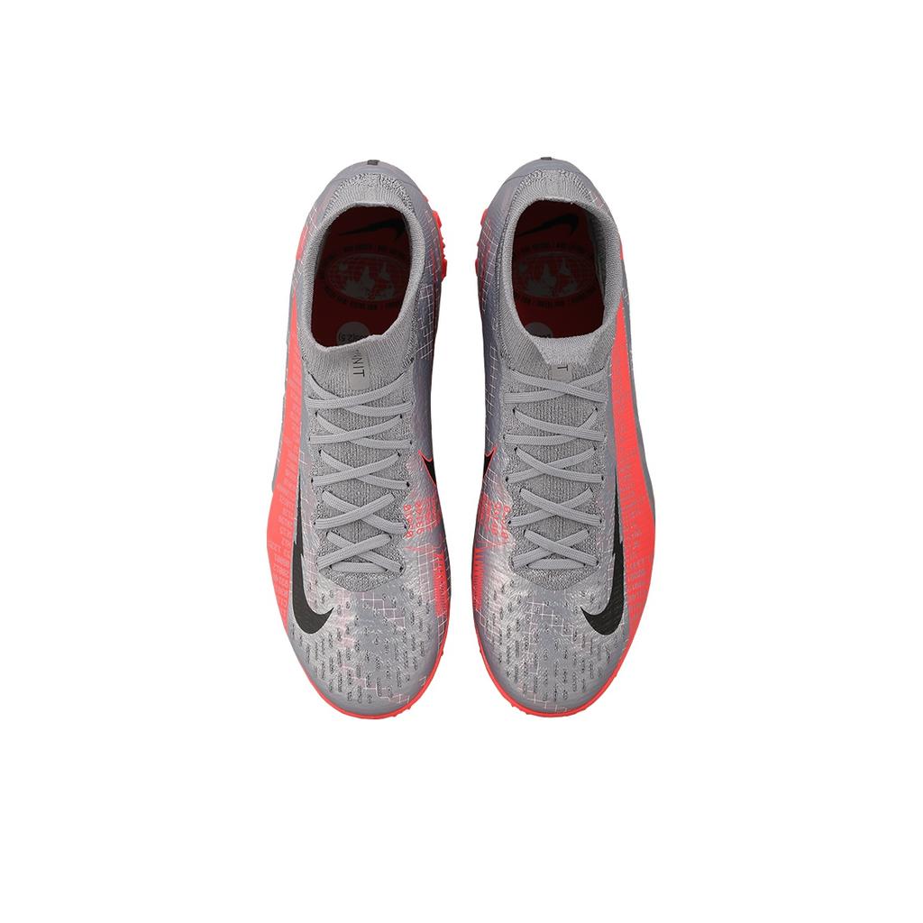 Nike Mercurial Superfly 7 Euro Cup Assassin Comfortable Daily TF (Rubber Studs) Football Shoes Unisex Football Shoes Gray Orange AT7981-906