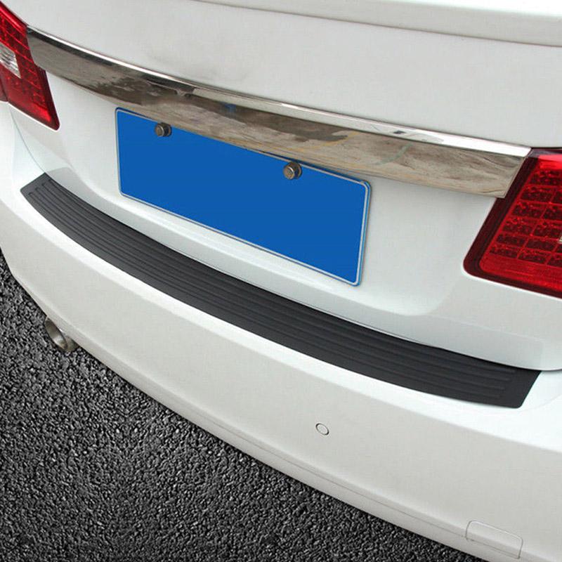 8*90cm Car Rubber Rear Bumper Guard Protector Door Edge Strip Trim Cover