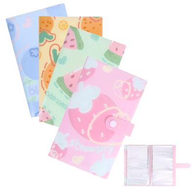 Álbum de Armazenamento Simples de 240 Bolsos para Adesivos Pequenos Classificados Livro de Adesivos de Nail Art Capa de Flor Porta-Adesivos Organizador Acessórios 3 Cores