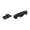 Vehicle Maintenance BLACK Armrest Box Latch Secure Grip Design Classic Black Color Enhanced Access Functionality