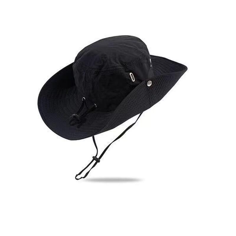 Women's Summer Sun Protection Wide-Brim Fisherman/Cowboy Hat