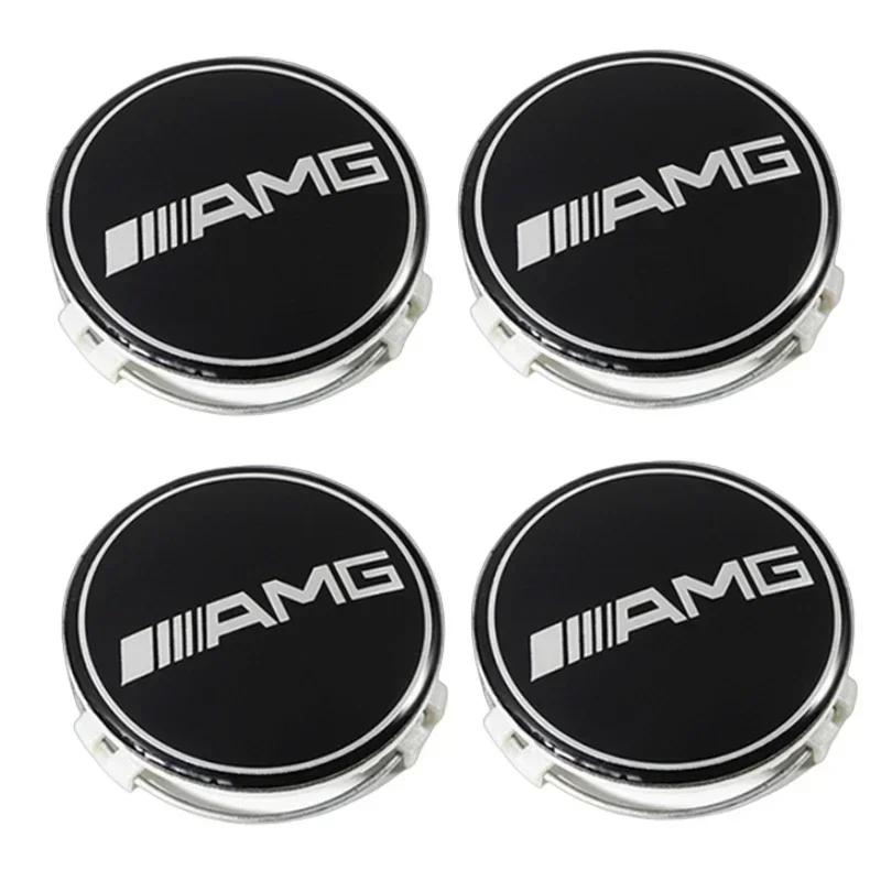 75mm Car Wheel Hub Center Cover for Mercedes benz W203 W204 W205 W209 W210 W211 W212 W176 W166 W163 W221 Auto Accessoires