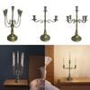 Vintage Candlestick Holder, Decorative Candle Stand for Wedding Bar Bedroom Decor