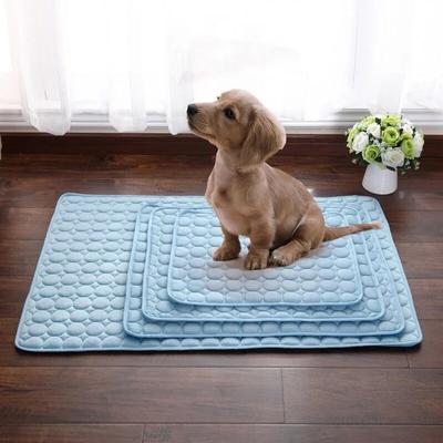 Dog Summer Cooling Mats Blanket Ice Cats Bed Mats For Dog Sofa Portable Tour Camping Yoga Sleeping Massage Washable Dog Pad