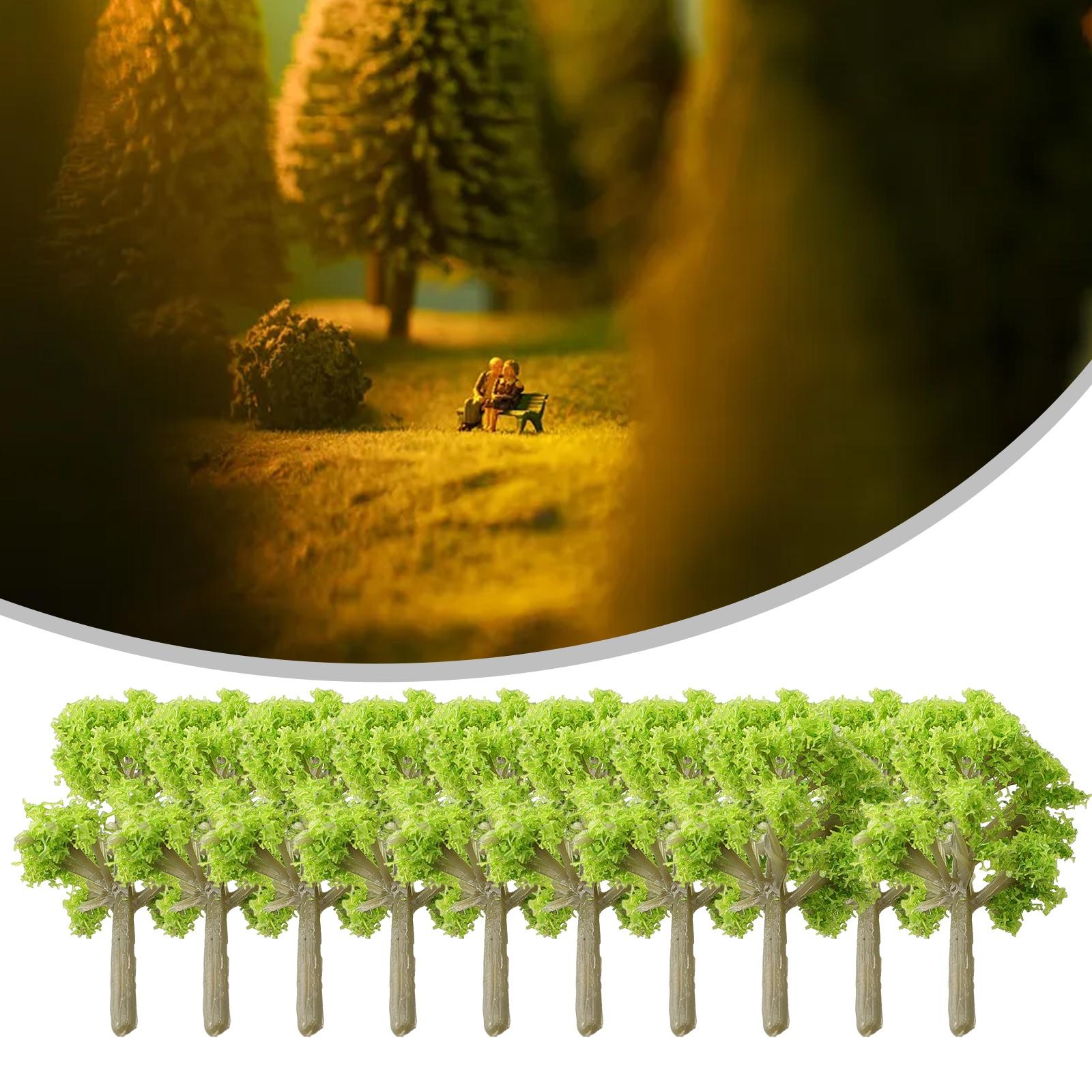Trees in Bulk Set Includes Fifty Pieces Measuring Approximately Four Centimeters Tall; Perfect Enhancement for Any Model Layout China Mainland