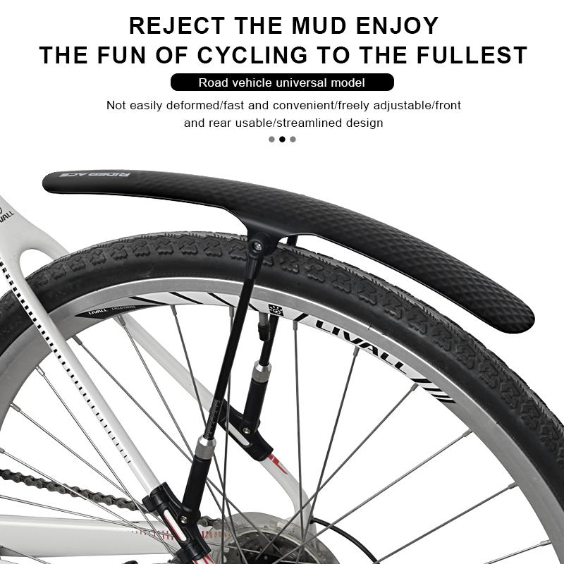 Adjustable Bicycle Fender Quick Release Lightweight Aluminum Alloy Support Mountain Road Bike Fenders Durable Easy To Install
