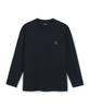 Emelbi Basic Loose Fit Long Sleeve T-Shirt Ny (Black)
