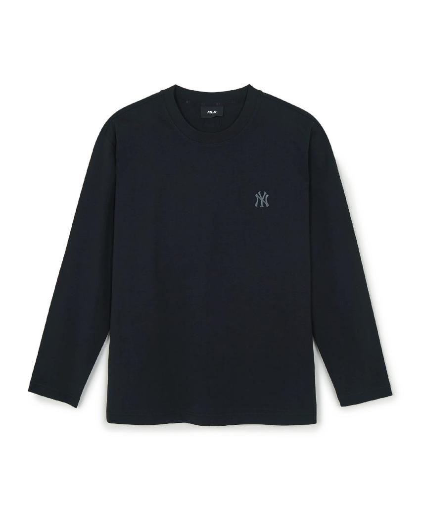 Emelbi Basic Loose Fit Long Sleeve T-Shirt Ny (Black)