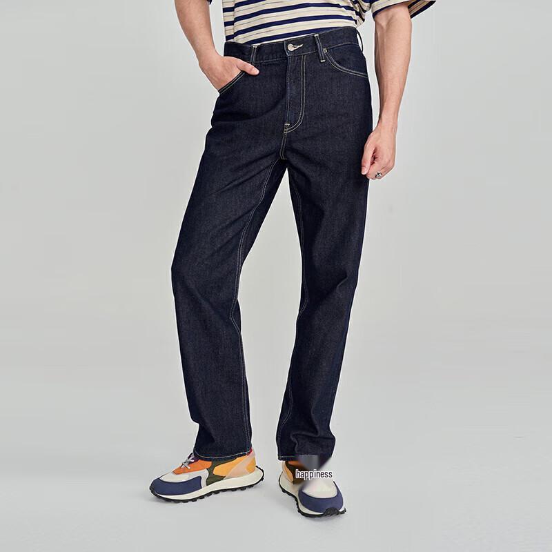 Lee Men's 753 Straight-Leg Light Wash Jeans