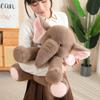 23/35CM Cute Elephant Plush Toys Soft Animal Dolls Kawaii Elephant Pillow for Christmas Birthday Gifts