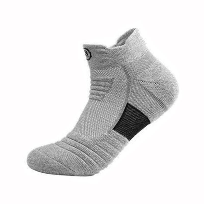 

Men s Elite Thickened Basketball Socks - Sweat-Absorbent, Breathable, Towel-Bottom Running Socks for Outdoor Sports One Size серый
