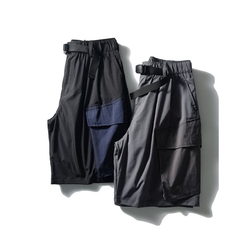 American Mountain Functional Workwear Shorts Men's Summer Loose Fifth Pants Export Men's Pants Outdoor Sports and Casual Pants