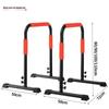 Indoor Pull-up Bar & Push-up Trainer: Split Single/Double Parallel Bars for Flexion & Extension Workouts