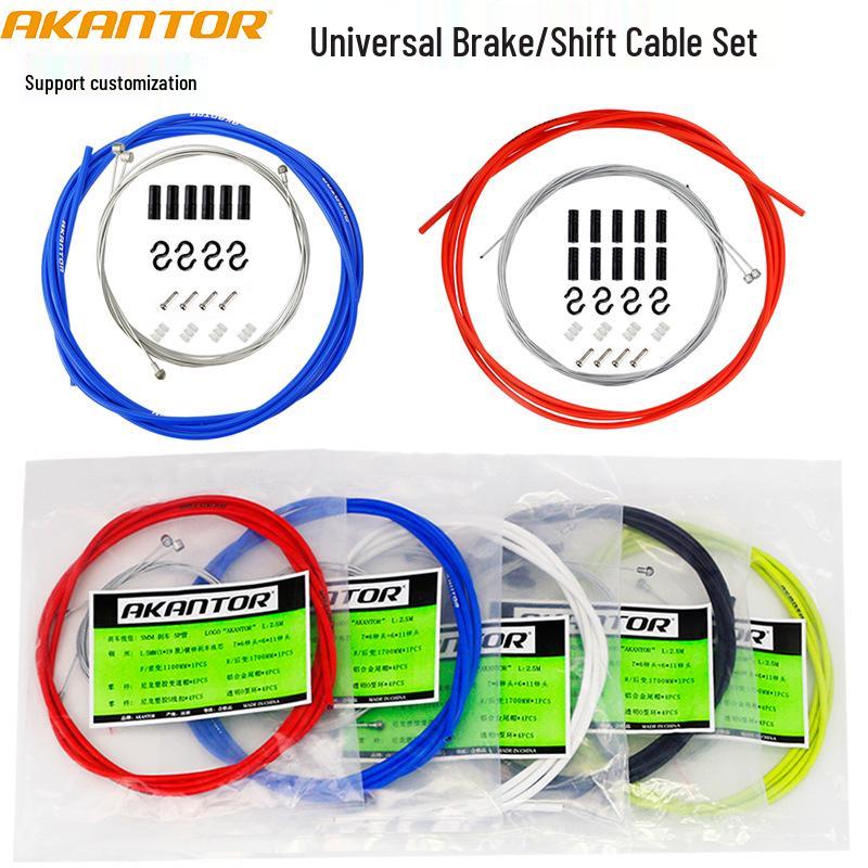 Juego de Cables de Freno y Cambio AKANTOR para Bicicleta
