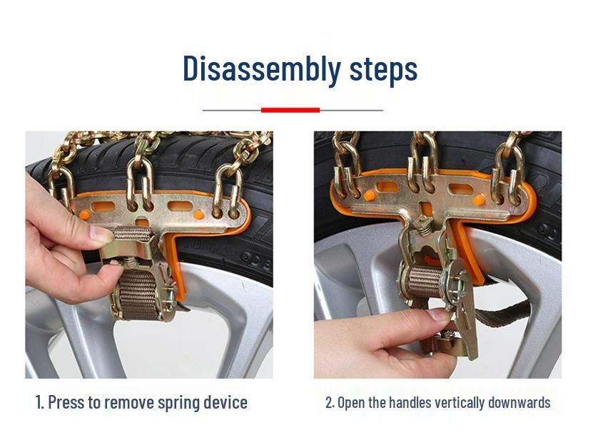 Lexus RC 235/45R18 Bold Iron Anti-Skid Snow Tire Chains