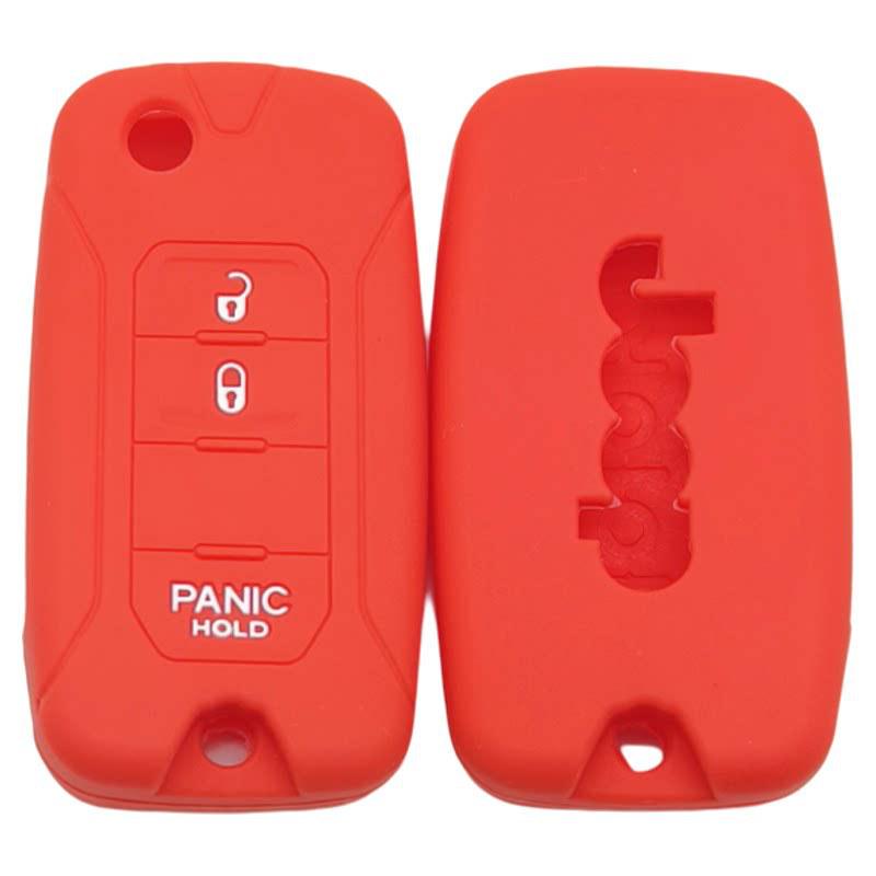 Soft Silicone Protective Cover for Jeep Renegade and Compass Folding Key