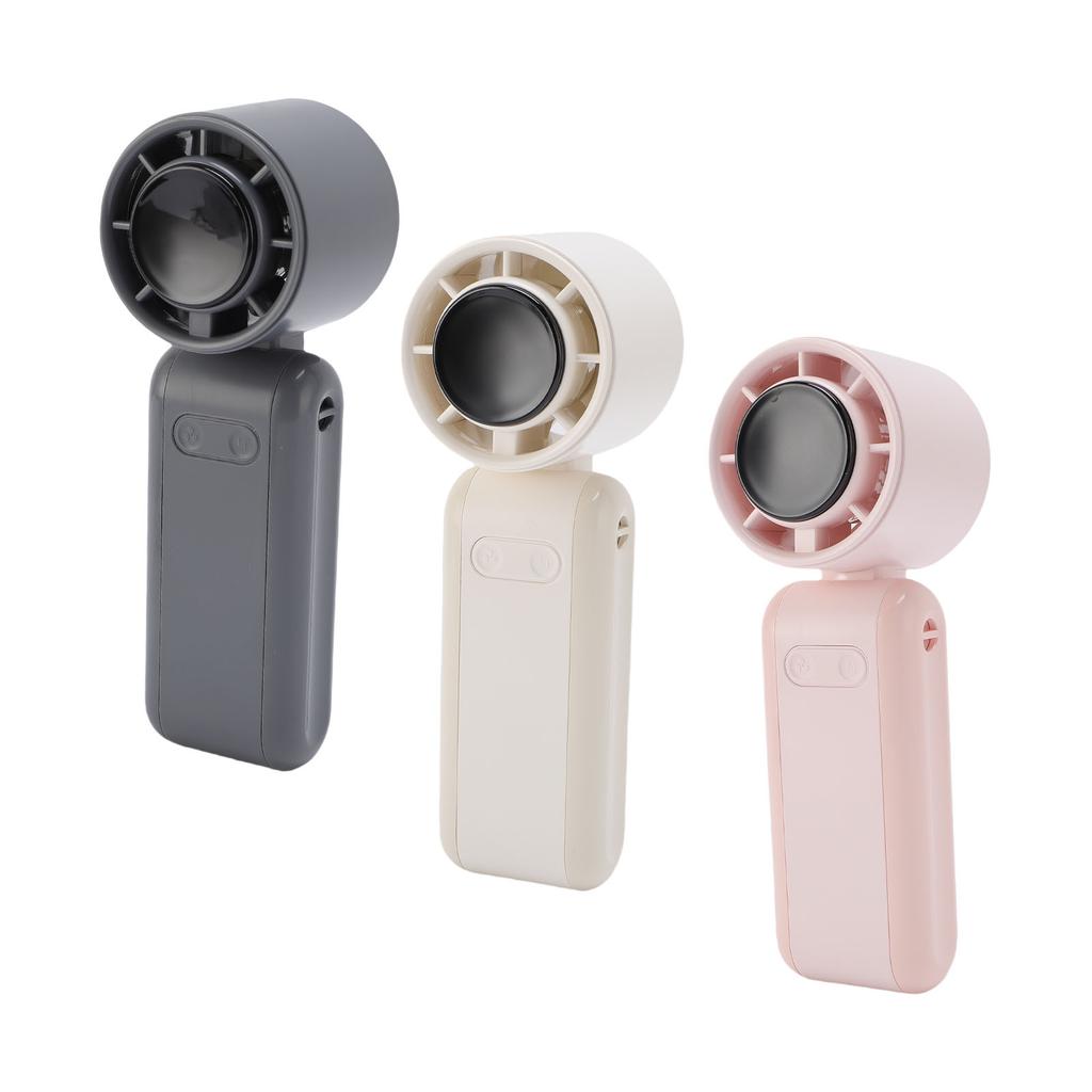 Handheld Turbo Fan 5 Levels Adjustable Quiet Folding Digital Display Portable Mini Pocket Fan with S
